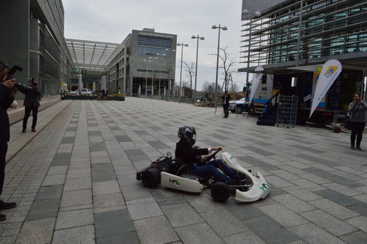 Testfahrten im Regierungsviertel
