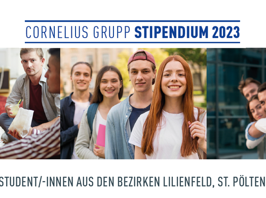 Cornelius Grupp Stipendium 2023