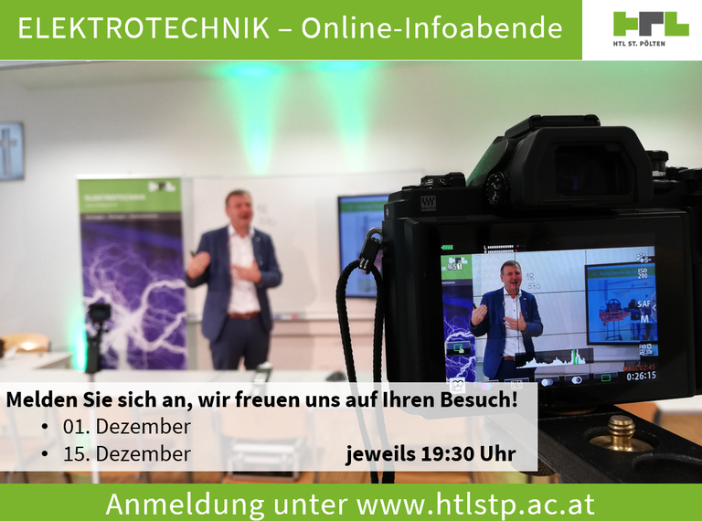 Elektrotechnik - Online-Infoabende