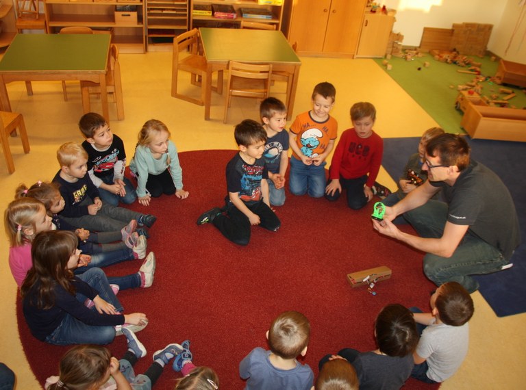 Forschung beginnt im Kindergarten!