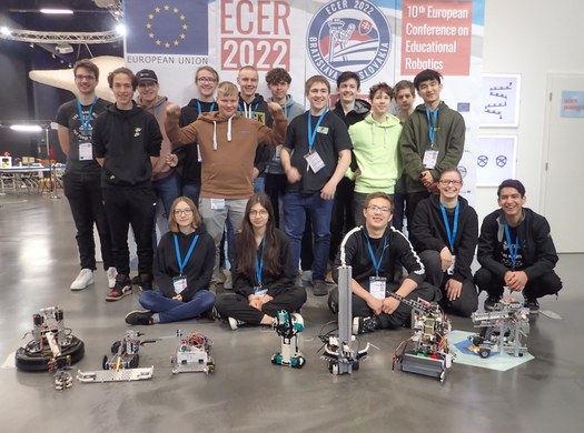 Großartige Erfolge beim Robotikwettbewerb in Bratislava