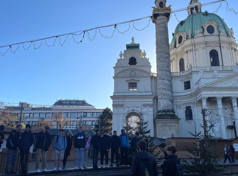 Maschinenbauer*innen auf Wien-Exkursion