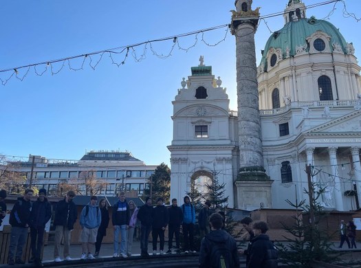 Maschinenbauer*innen auf Wien-Exkursion