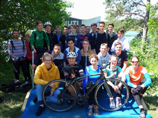 Streckenbesichtigung zum NÖ Firmentriathlon