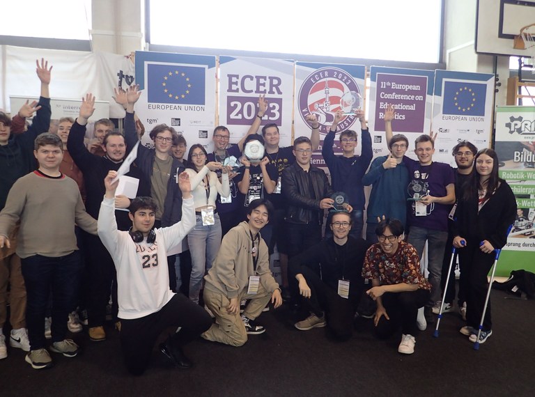 Top-Erfolge der HTL St. Pölten bei der European Conference on Educational Robotics