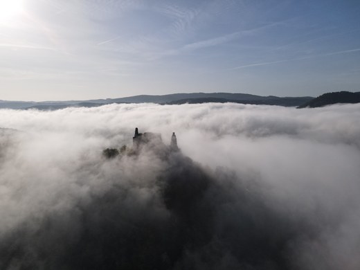 Aussicht über den Wolken