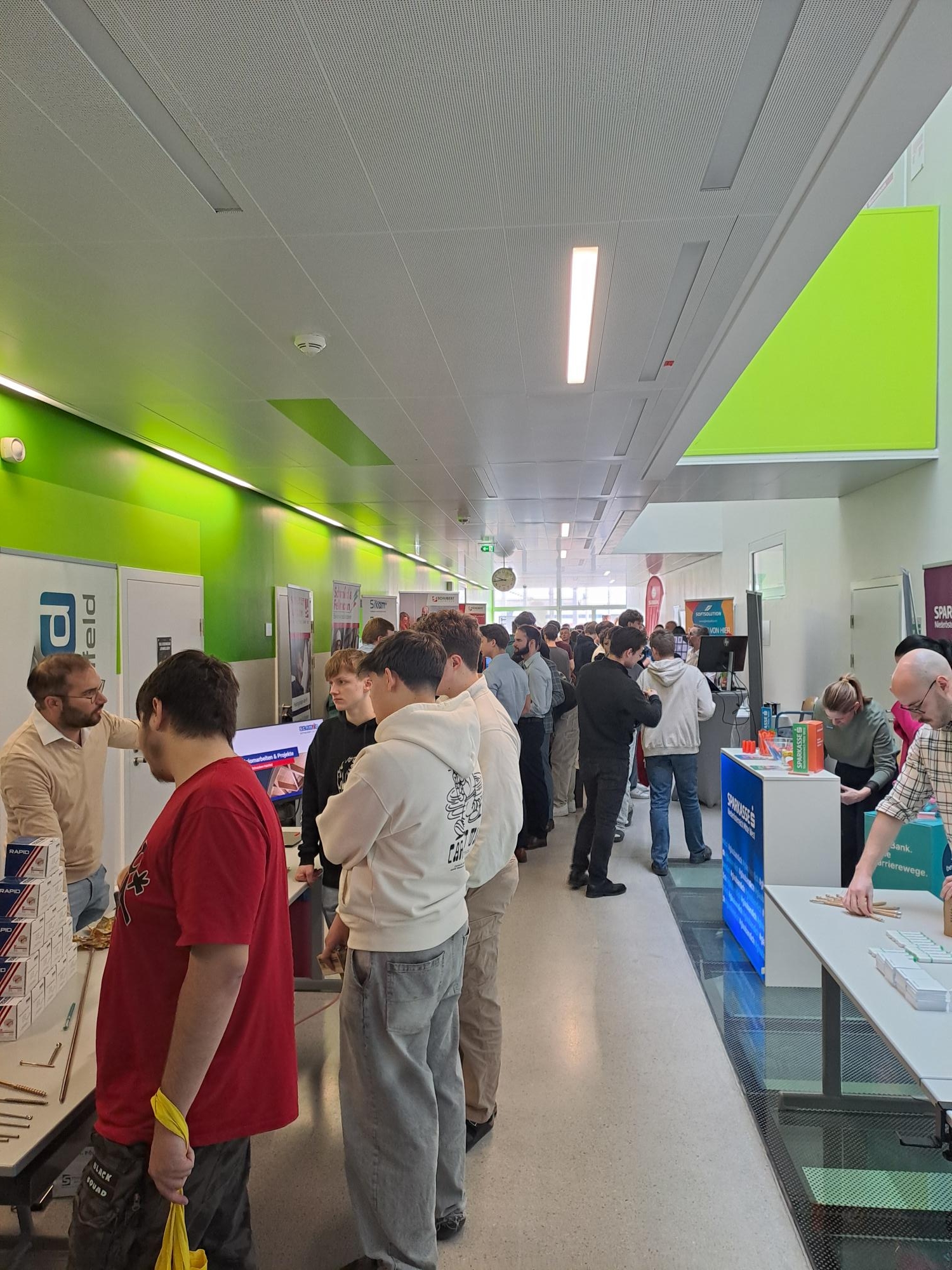 Recruiting Day mit vielen Präsentationen