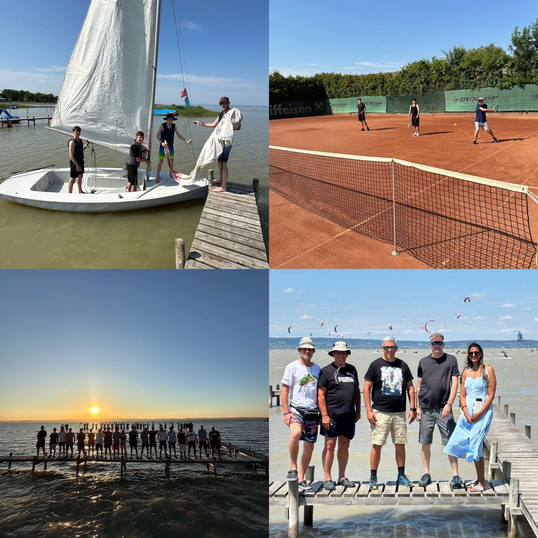 Collage der Sommersportwoche